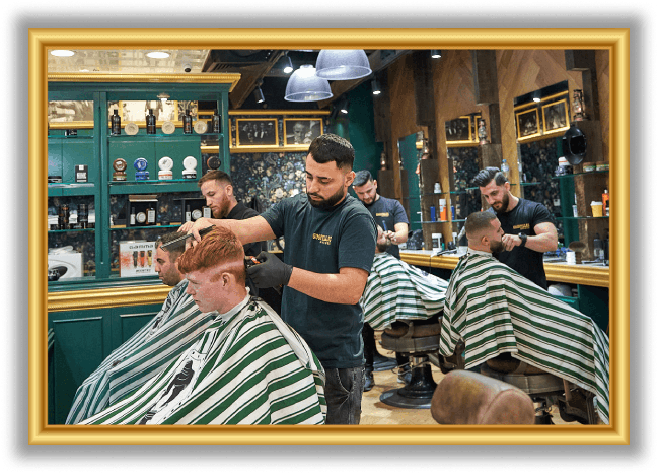 Goodfellas Barber Interior